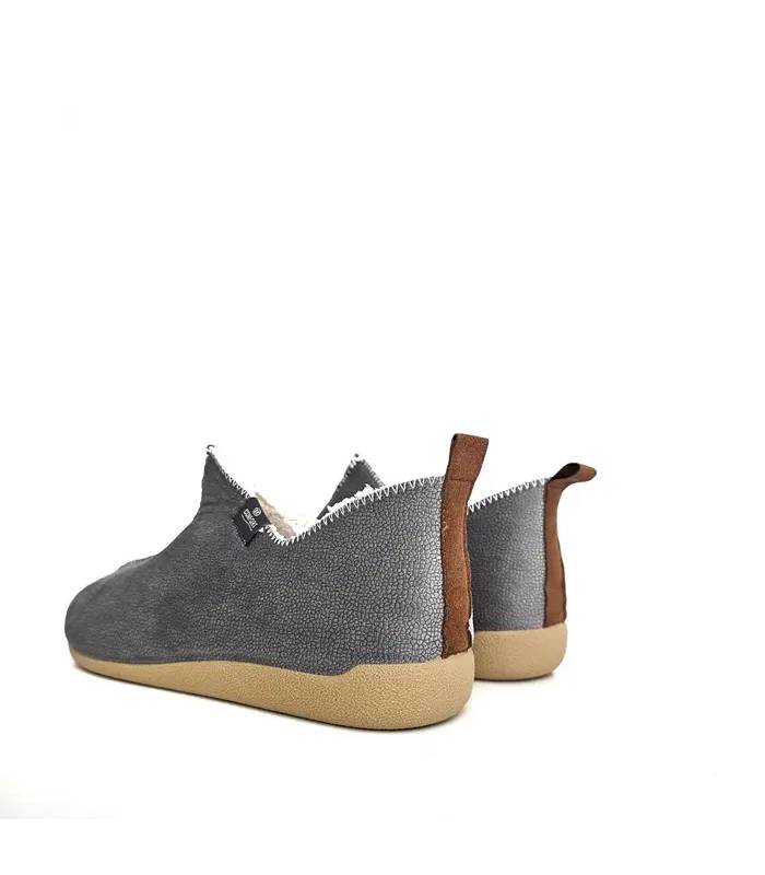 Zapatillas CM Confort hombre gris vista trasera