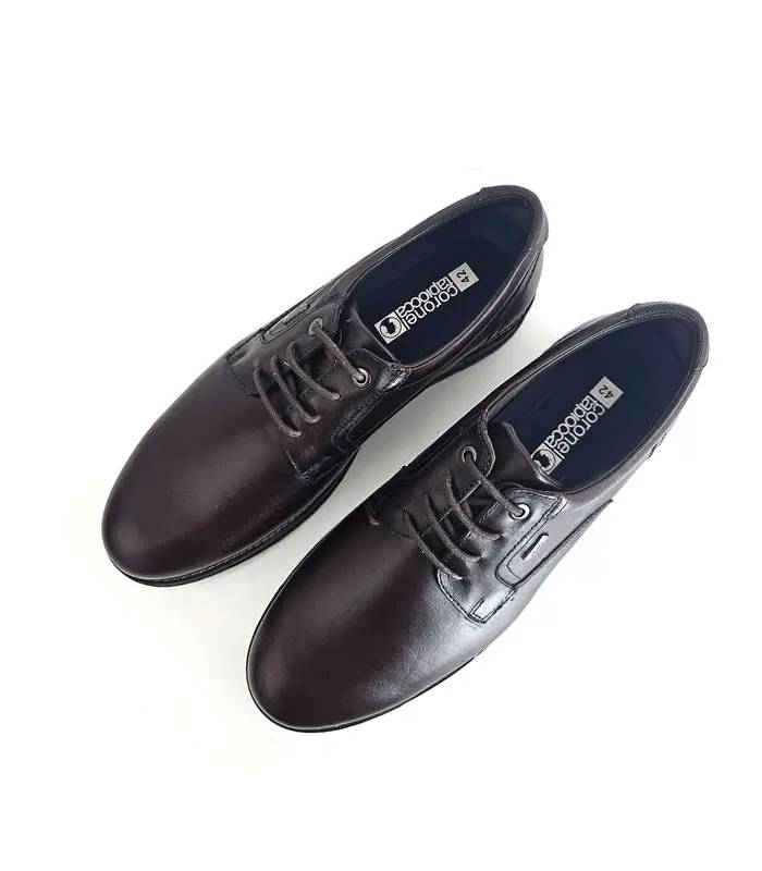 Zapatos Coronel Tapiocca hombre marrón vista superior