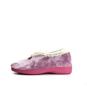 Zapatillas casa mujer cerradas Javer vista lateral