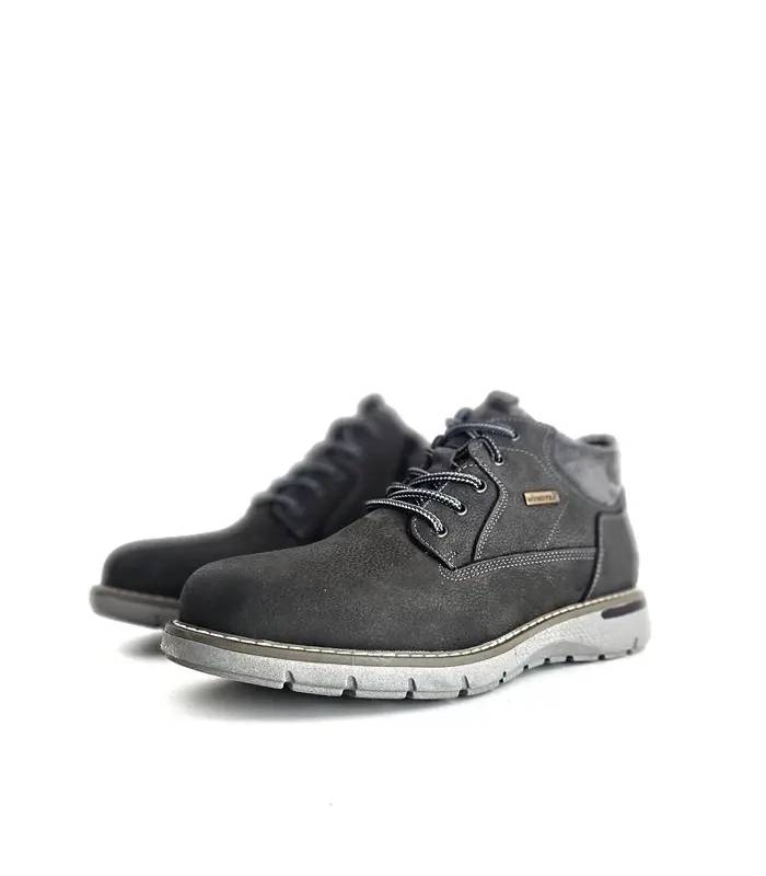 Botas hombre casual impermeables Output grises