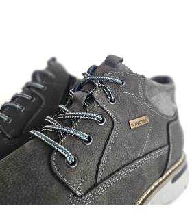Detalle Windtex botas Output hombre grises