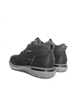 Botas hombre impermeables grises vista trasera