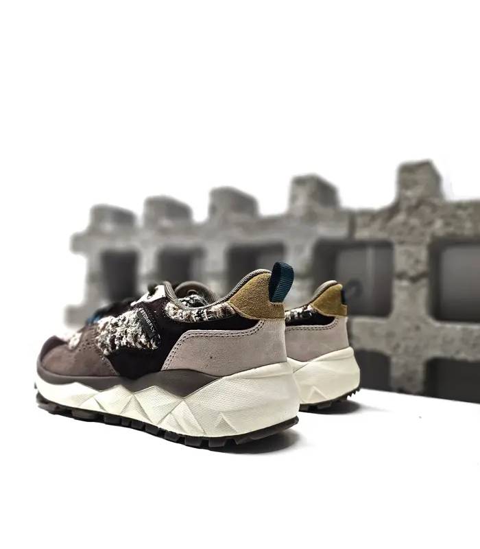 Zapatillas Stonefly mujer marrón vista trasera