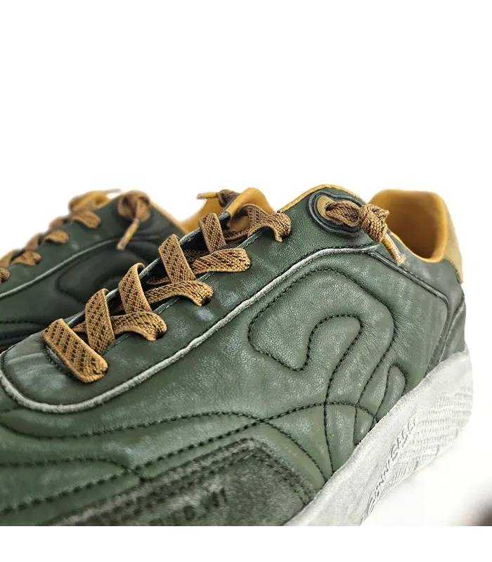 Detalle piel Sunni Sabbi Fly-VX hombre verde
