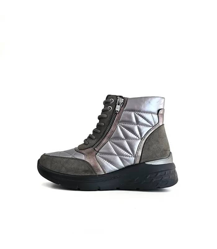 Botines mujer acolchados Vicmart vista lateral