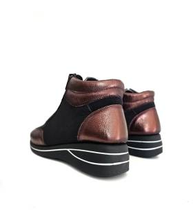 Botines mujer cómodos y elegantes Barefly vista trasera