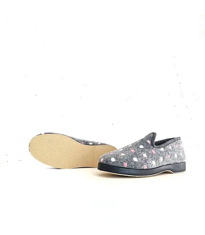 Suela de zapatillas Garrido Muro mujer grises de invierno