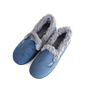 Interior suave de zapatillas Plumaflex mujer cerradas de invierno