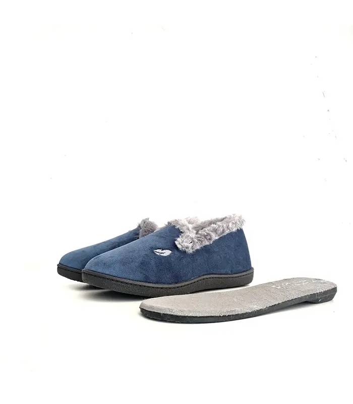 Plantilla viscoelástica extraíble de zapatillas Plumaflex azules
