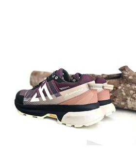 Zapatillas Chiruca Managua Lady 07 mujer burdeos vista trasera