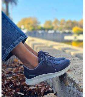Skechers mujer rebajas deportivas waterproof Memory Foam puestas