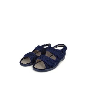 sandalias con ajuste perfecto para pies delicados azul