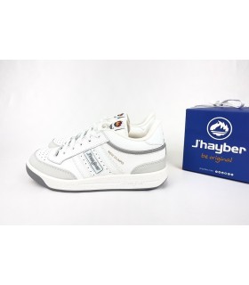 Deportivo para hombre J'hayber New Olimpo de cordones en color blanco