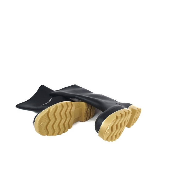 botas de agua negras para hombre de la marca Dunlop
