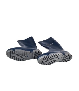 bota de agua, katiuska de mujer de color azul fabricada por Dunlop