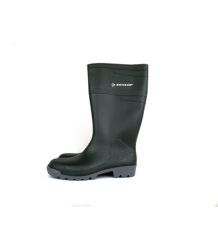 lateral de botas de agua de caña alta para hombre