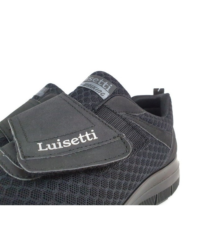 Detalle del cierre de velcro en el Deportivo Runner Luisetti