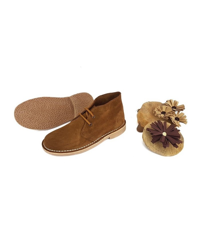 piso de crepe de botas pisamierdas marrón