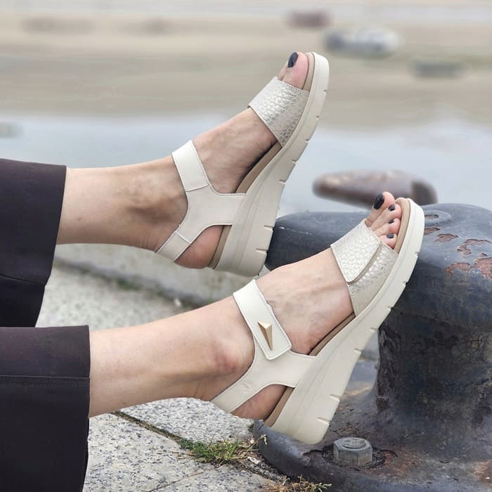 Sandalias plantilla extraíble mujer