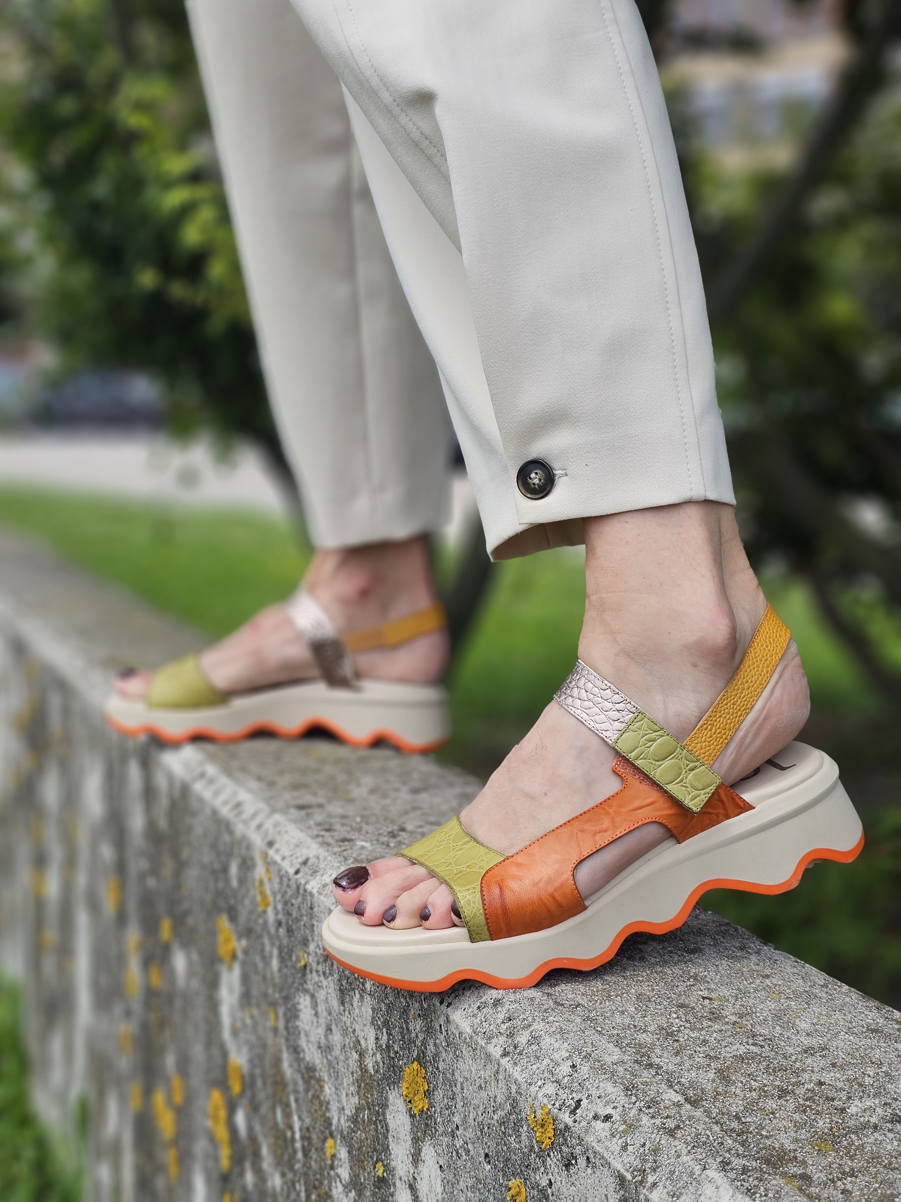 Sandalias mujer piel outlet